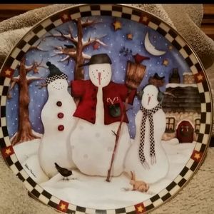 FRANKLIN MINT PORCELAIN PLATE-L@@K